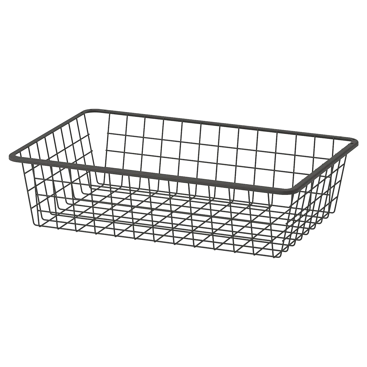 IKEA AURDAL Wire Basket Dark Gray 22 1/4 "