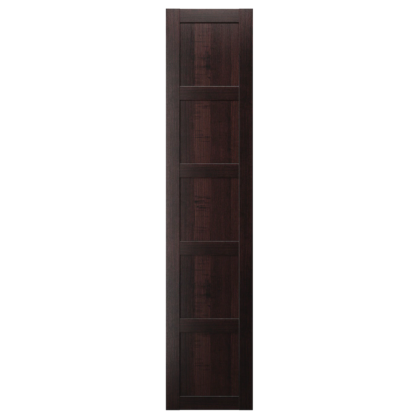 IKEA BERGSBO Door With Hinges Blackbrown 19 1/2x90 3/8 "
