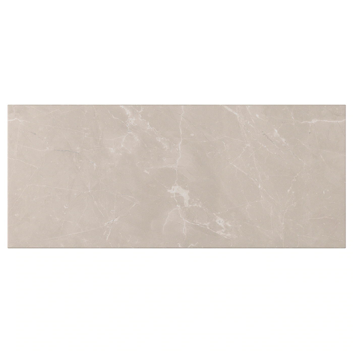 IKEA BERGSVIKEN Drawer Front Beige Marble Effect 23 5/8x10 1/4 "