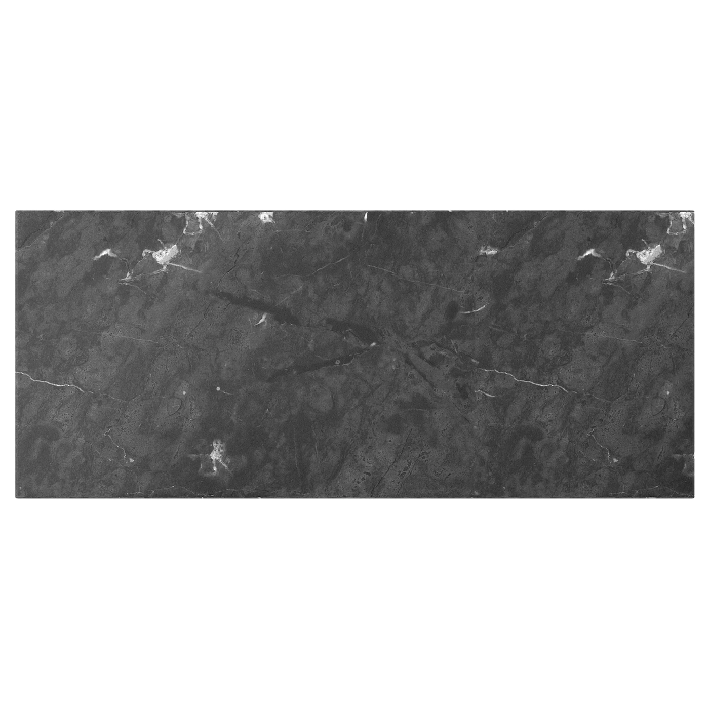 IKEA BERGSVIKEN Drawer Front Black Marble Effect 23 5/8x10 1/4 "