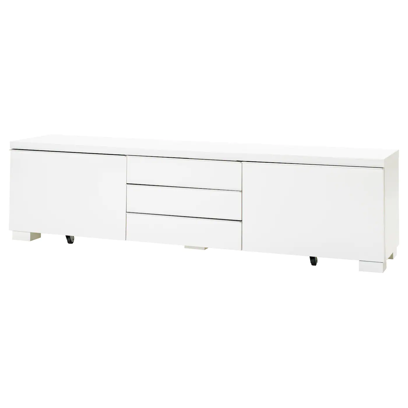 IKEA BESTÅ BURS TV Unit High Gloss White 70 7/8x16 1/8x19 1/4 "