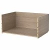 IKEA BESTÅ Drawer Frame Walnut Effect Light Gray 23 5/8x9 7/8x15 3/4 " -Ikea Storage solution systems Sales besta drawer frame walnut effect light gray 0322495 pe516274 s5 1