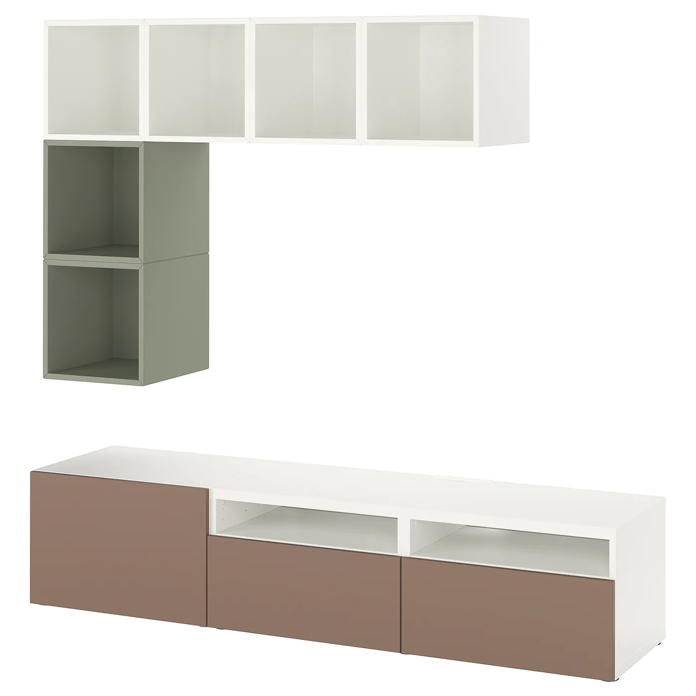 IKEA BESTÅ / EKET TV Storage Combination White 70 7/8x15 3/4x66 7/8 " 13 IKEA BESTÅ / EKET TV Storage Combination White 70 7/8x15 3/4x66 7/8 " - Image 11