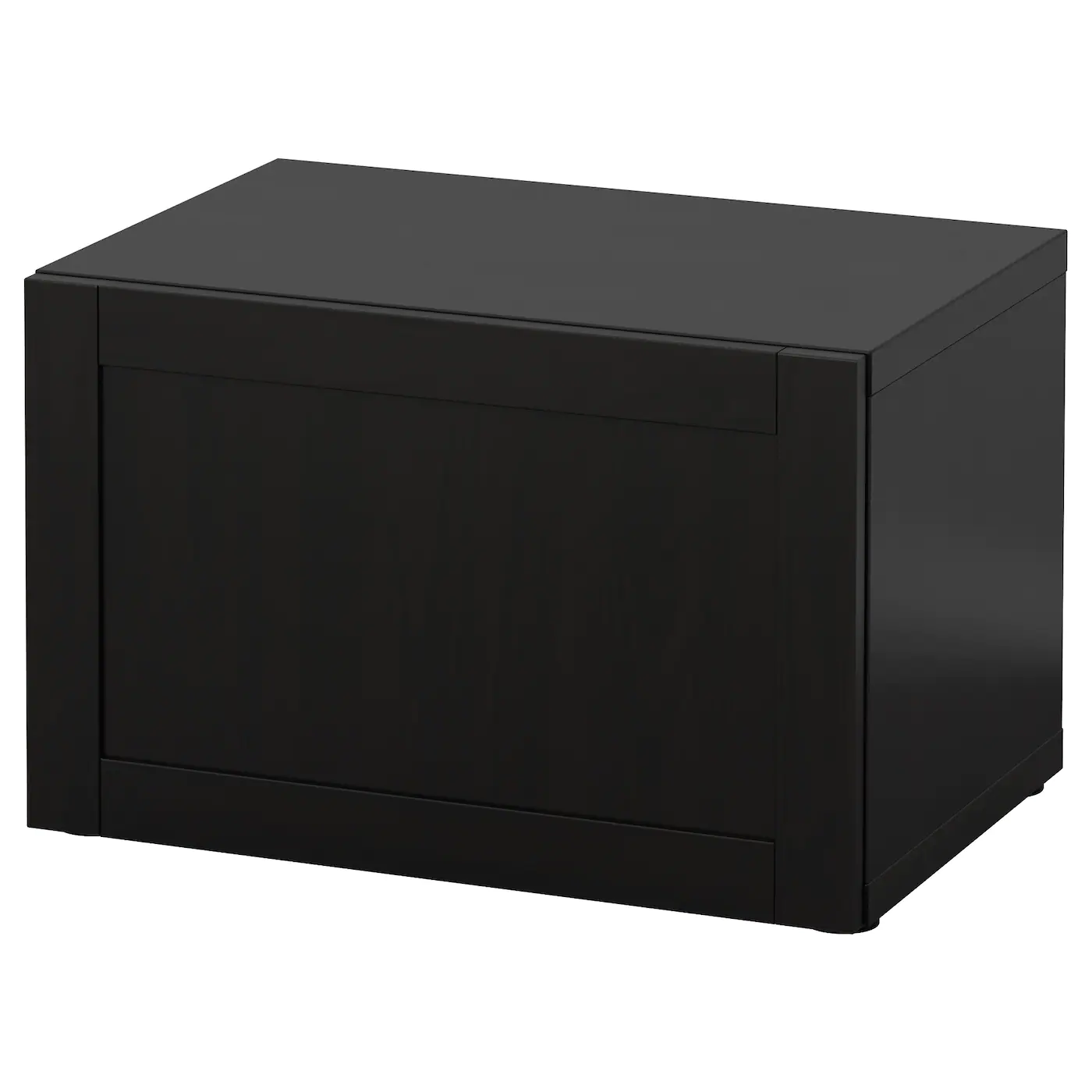 IKEA BESTÅ Shelf Unit With Door Blackbrown/Lappviken Blackbrown 23 5/8x16 1/2x15 " 7 IKEA BESTÅ Shelf Unit With Door Blackbrown/Lappviken Blackbrown 23 5/8x16 1/2x15 " - Image 5