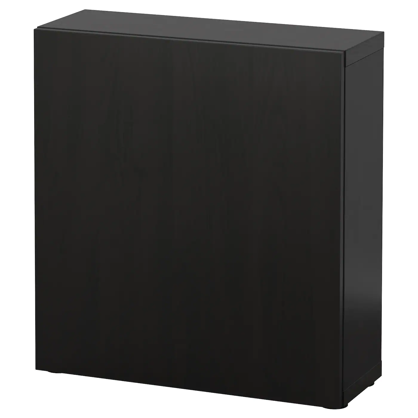 IKEA BESTÅ Shelf Unit With Door Blackbrown/Mörtviken Black 23 5/8x8 5/8x25 1/4 " Blackbrown/kallviken Dark Gray 9 IKEA BESTÅ Shelf Unit With Door Blackbrown/Mörtviken Black 23 5/8x8 5/8x25 1/4 " Blackbrown/kallviken Dark Gray - Image 7