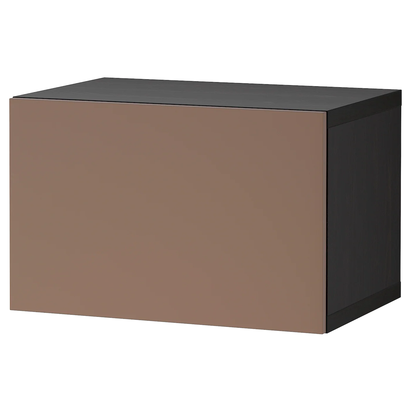 IKEA BESTÅ Shelf Unit With Door Blackbrown/Mörtviken Black 23 5/8x16 1/2x15 " Blackbrown/laxviken Blackbrown 10 IKEA BESTÅ Shelf Unit With Door Blackbrown/Mörtviken Black 23 5/8x16 1/2x15 " Blackbrown/laxviken Blackbrown - Image 8