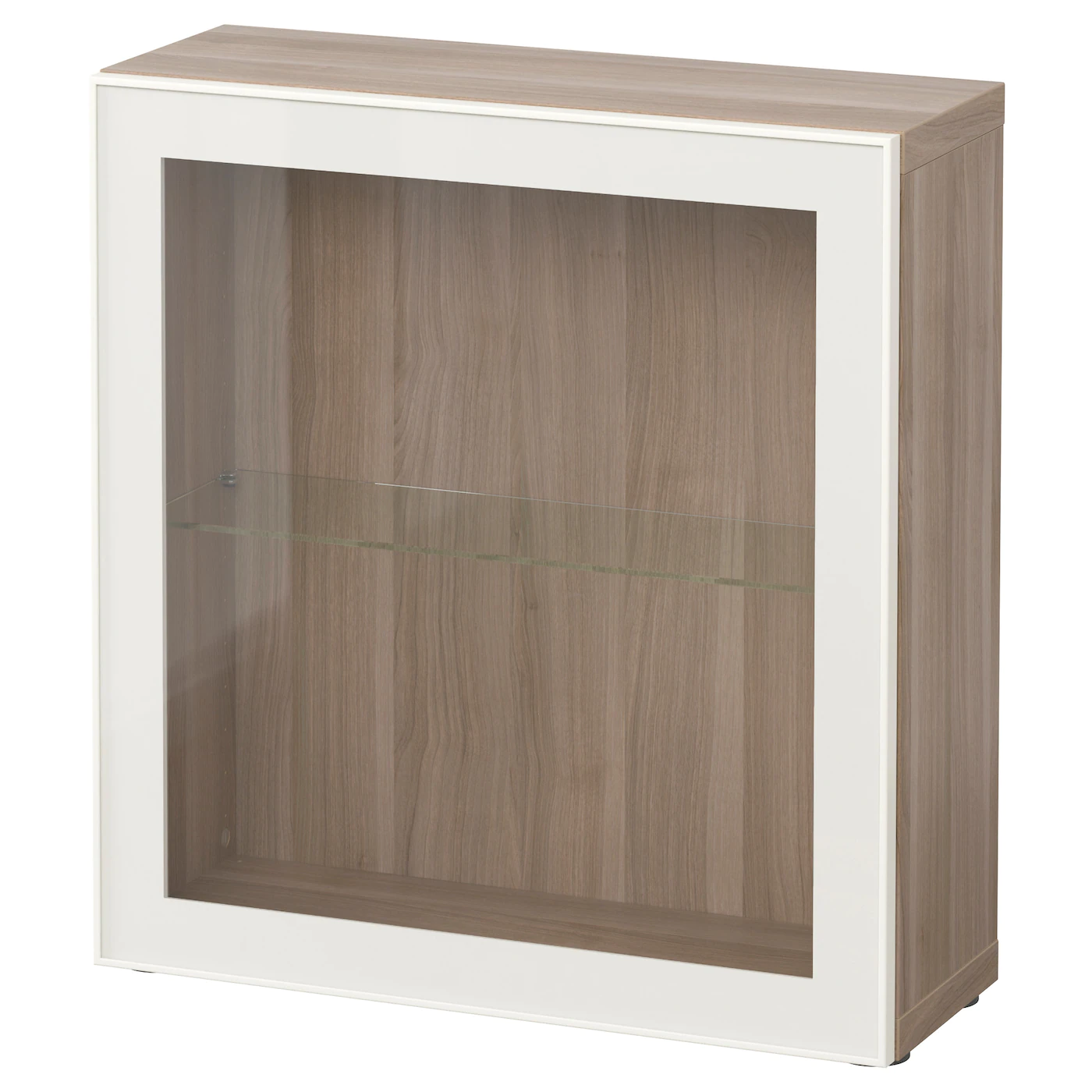 IKEA BESTÅ Shelf Unit With Door White/Ostvik White 23 5/8x8 5/8x25 1/4 " Blackbrown/sindvik Blackbrown Clear Glass 10 IKEA BESTÅ Shelf Unit With Door White/Ostvik White 23 5/8x8 5/8x25 1/4 " Blackbrown/sindvik Blackbrown Clear Glass - Image 8
