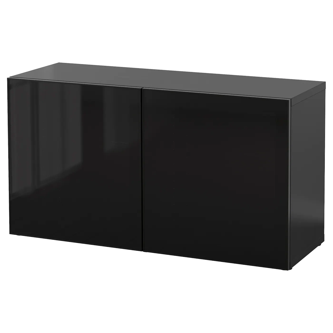 IKEA BESTÅ Shelf Unit With Glass Doors Blackbrown/Glassvik Black/smoked Glass 47 1/4x16 1/2x25 1/4 " 2 IKEA BESTÅ Shelf Unit With Glass Doors Blackbrown/Glassvik Black/smoked Glass 47 1/4x16 1/2x25 1/4 " -Ikea Storage solution systems Sales besta shelf unit with glass doors black brown glassvik black smoked glass 0352825 pe537286 s5 1