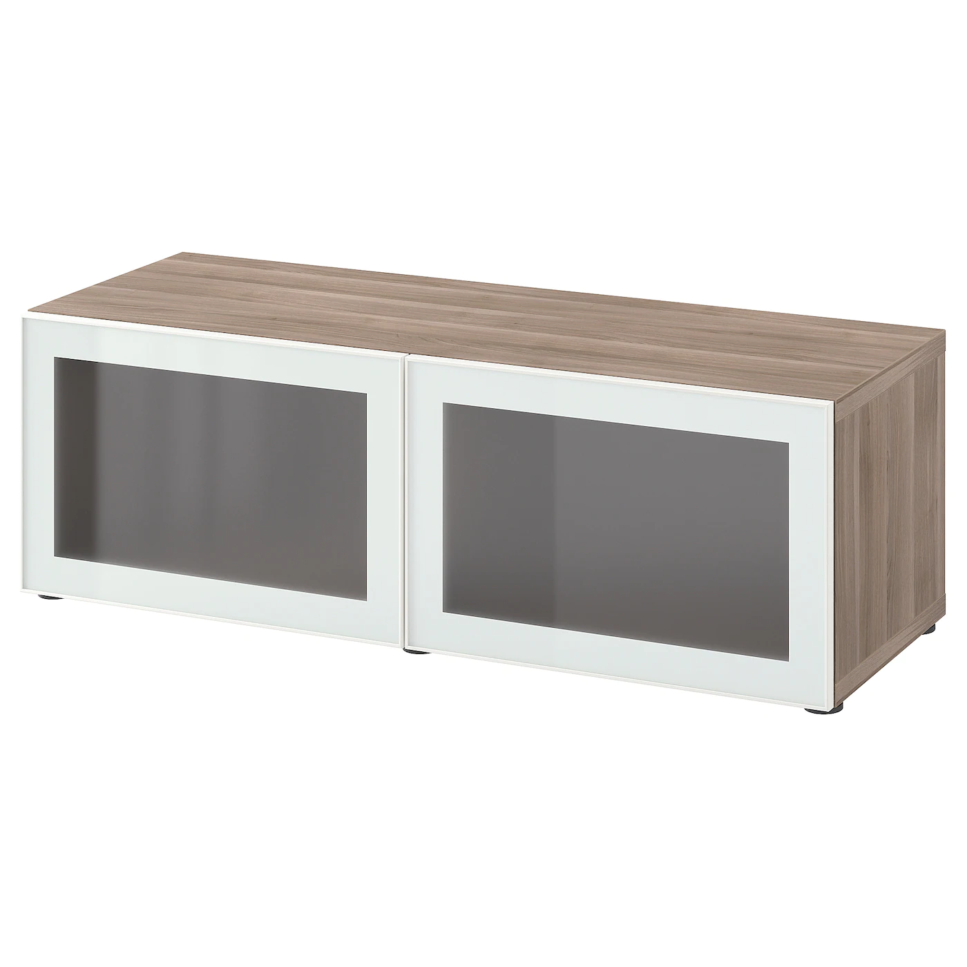 IKEA BESTÅ Shelf Unit With Glass Doors White/Glassvik White/frosted Glass 47 1/4x16 1/2x15 " Blackbrown/sindvik Blackbrown Clear Glass 10 IKEA BESTÅ Shelf Unit With Glass Doors White/Glassvik White/frosted Glass 47 1/4x16 1/2x15 " Blackbrown/sindvik Blackbrown Clear Glass - Image 8