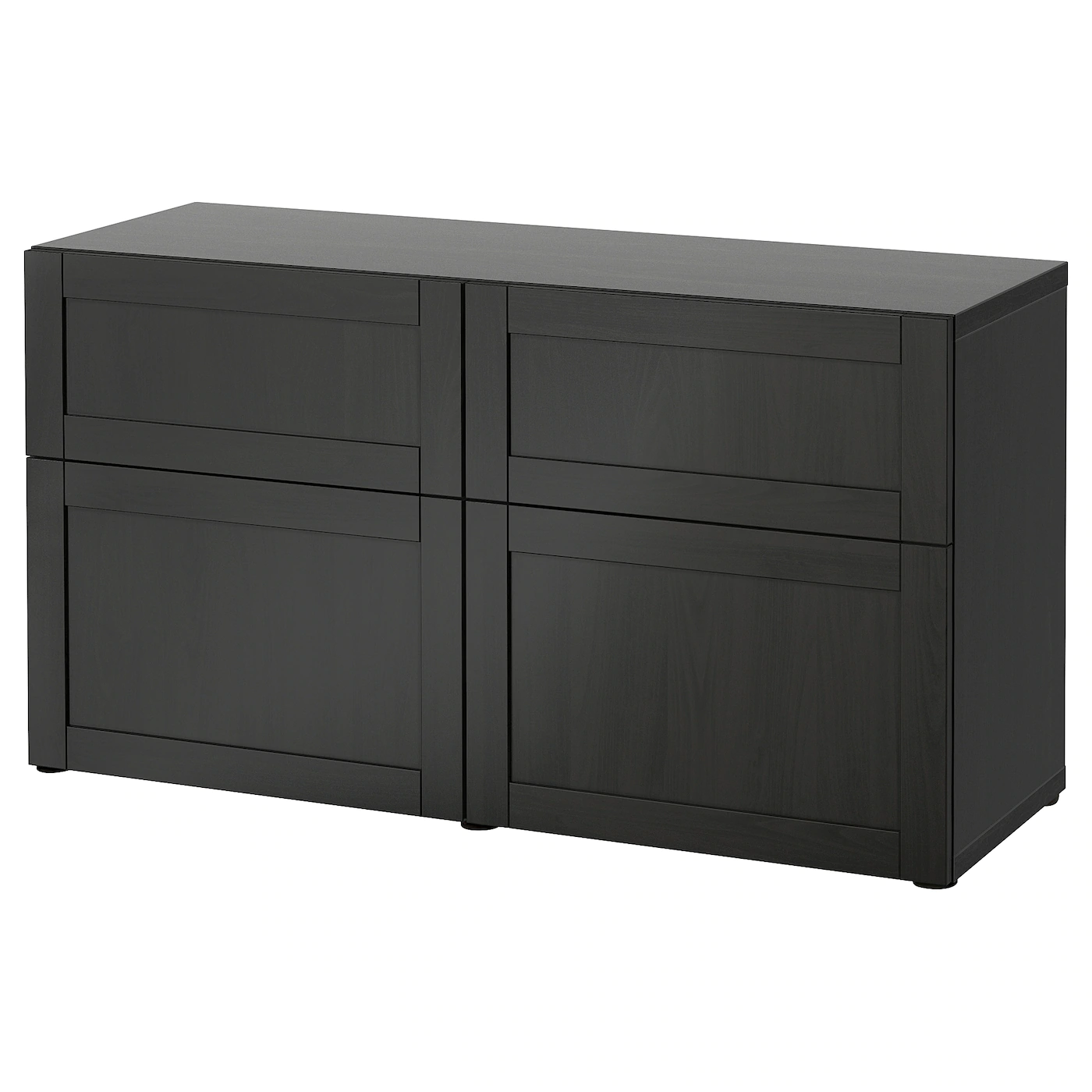 IKEA BESTÅ Storage Combination W Doors/drawers Blackbrown Björköviken/Stubbarp/brown Stained Oak Veneer 47 1/4x16 1/2x29 1/8 " Blackbrown/hanviken Blackbrown 13 IKEA BESTÅ Storage Combination W Doors/drawers Blackbrown Björköviken/Stubbarp/brown Stained Oak Veneer 47 1/4x16 1/2x29 1/8 " Blackbrown/hanviken Blackbrown - Image 11