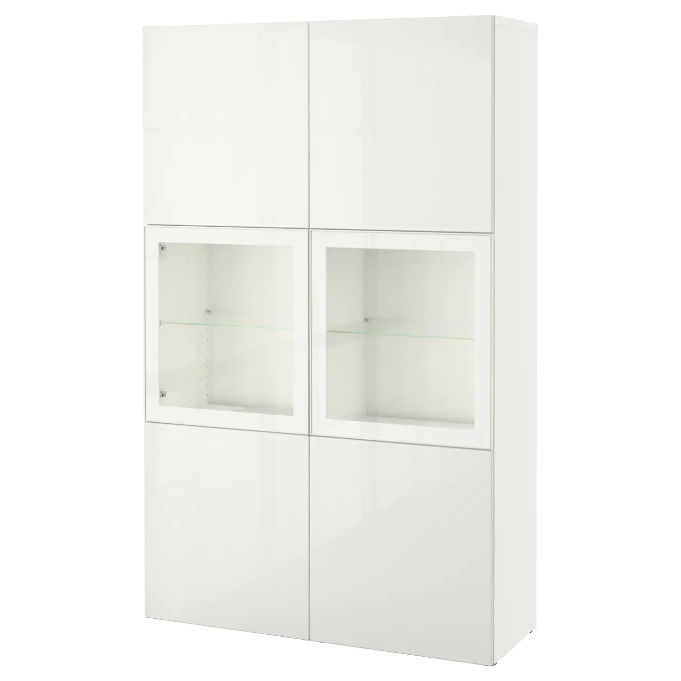 IKEA BESTÅ Storage Combination W/glass Doors White/Selsviken High Gloss/white Clear Glass 47 1/4x16 1/2x76 " Blackbrown/selsviken High Gloss/black Smoked Glass 1 IKEA BESTÅ Storage Combination W/glass Doors White/Selsviken High Gloss/white Clear Glass 47 1/4x16 1/2x76 " Blackbrown/selsviken High Gloss/black Smoked Glass -Ikea Storage solution systems Sales besta storage combination w glass doors white selsviken high gloss white clear glass 0350273 pe535144 s5