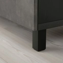 IKEA BESTÅ Storage Combination With Doors Blackbrown Kallviken/Stubbarp/dark Gray Concrete Effect 70 7/8x16 1/2x29 1/8 " 22 IKEA BESTÅ Storage Combination With Doors Blackbrown Kallviken/Stubbarp/dark Gray Concrete Effect 70 7/8x16 1/2x29 1/8 " -Ikea Storage solution systems Sales besta storage combination with doors black brown kallviken stubbarp dark gray concrete effect 0741209 pe742265 s5