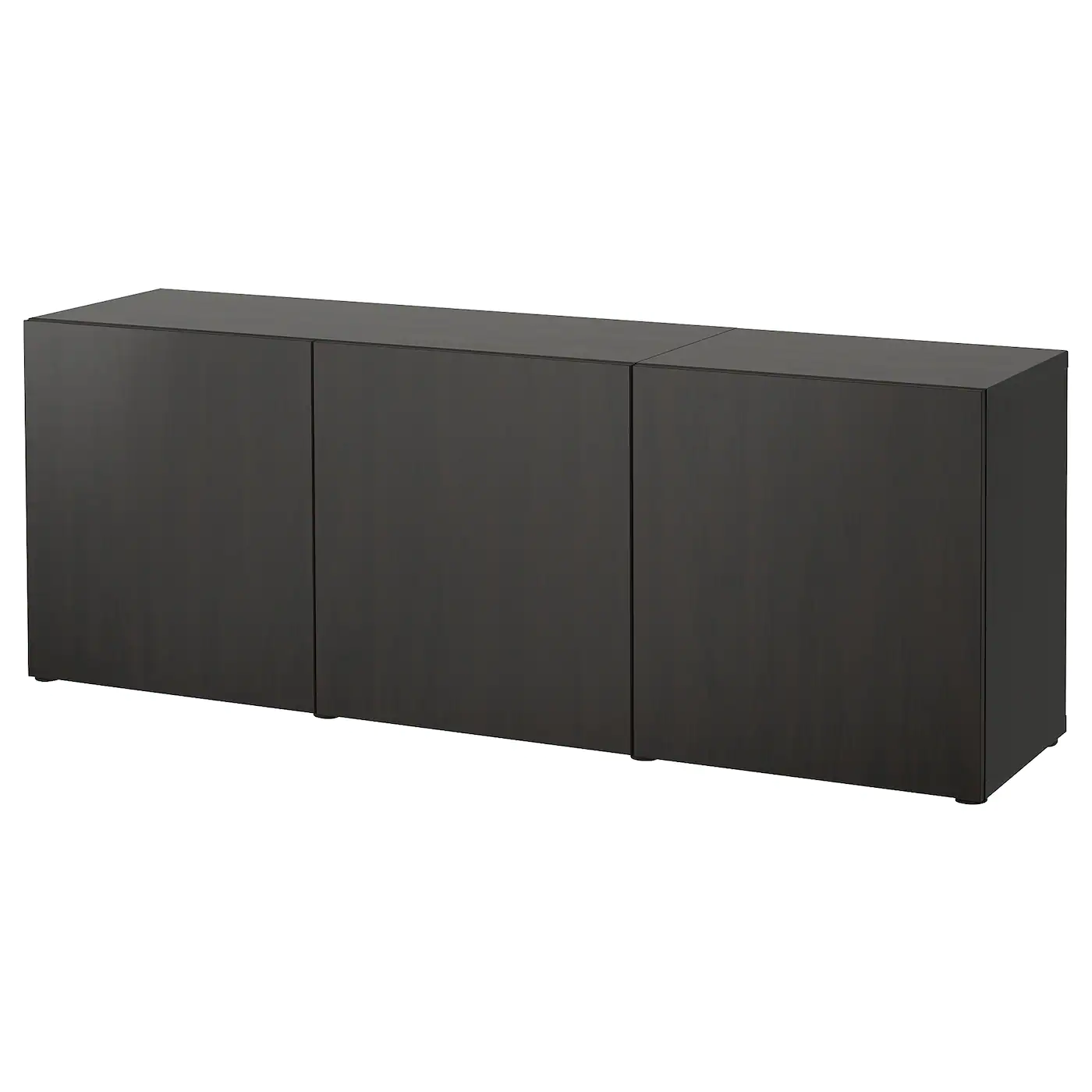 IKEA BESTÅ Storage Combination With Doors Blackbrown/Glassvik Black/clear Glass 70 7/8x16 1/2x25 5/8 " 11 IKEA BESTÅ Storage Combination With Doors Blackbrown/Glassvik Black/clear Glass 70 7/8x16 1/2x25 5/8 " - Image 9
