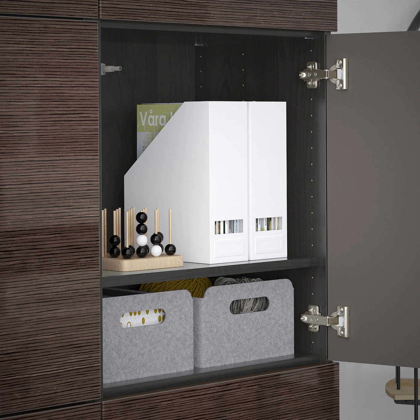 IKEA BESTÅ Storage Combination With Doors Blackbrown/Selsviken Highgloss/brown 47 1/4x16 1/2x76 " Blackbrown Selsviken/high Gloss Dark Olivegreen 9 IKEA BESTÅ Storage Combination With Doors Blackbrown/Selsviken Highgloss/brown 47 1/4x16 1/2x76 " Blackbrown Selsviken/high Gloss Dark Olivegreen - Image 7