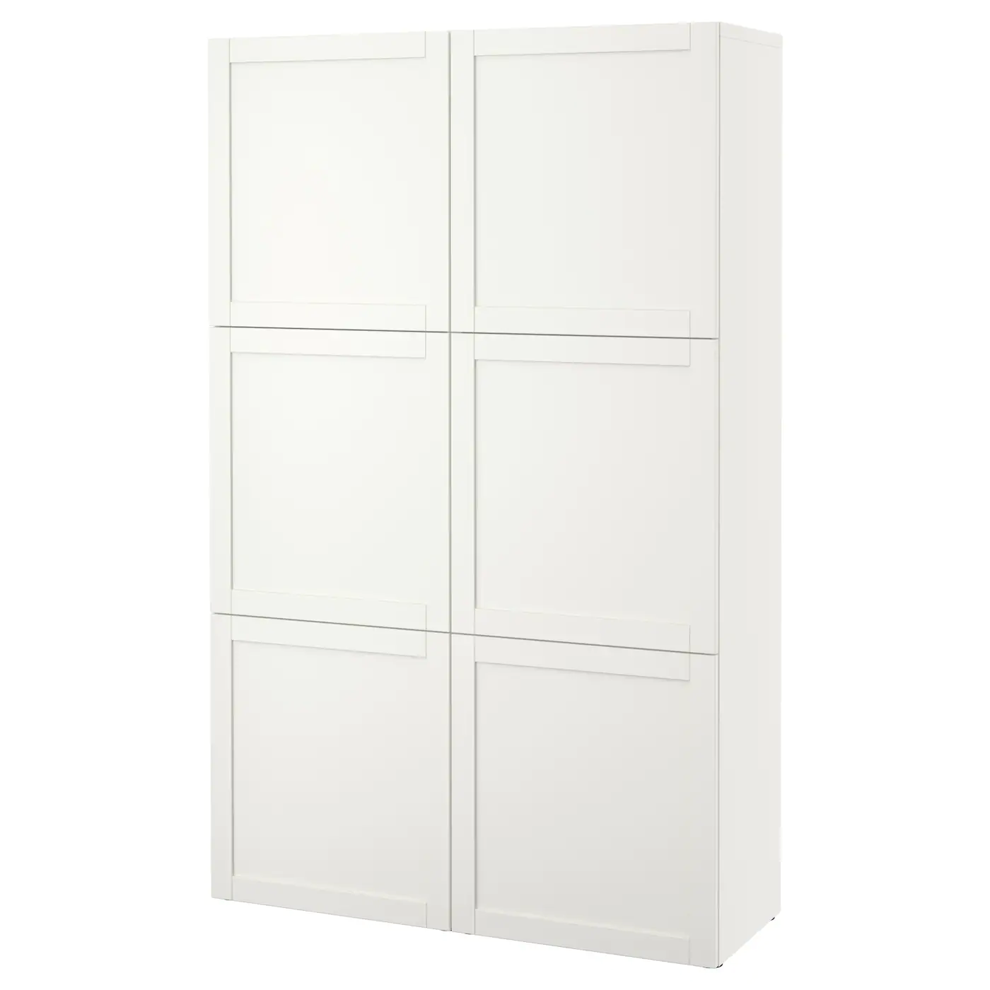 IKEA BESTÅ Storage Combination With Doors White/Hanviken White 47 1/4x16 1/2x76 " Blackbrown/lappviken Blackbrown 1 IKEA BESTÅ Storage Combination With Doors White/Hanviken White 47 1/4x16 1/2x76 " Blackbrown/lappviken Blackbrown -Ikea Storage solution systems Sales besta storage combination with doors white hanviken white 0350861 pe535031 s5