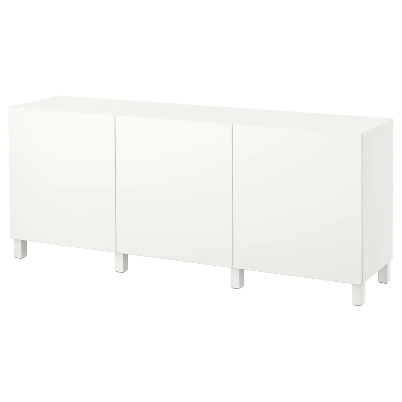 IKEA BESTÅ Storage Combination With Doors White/Lappviken/Stubbarp White 70 7/8x16 1/2x29 1/8 " Blackbrown Selsviken/stubbarp/high Gloss Dark Olivegreen