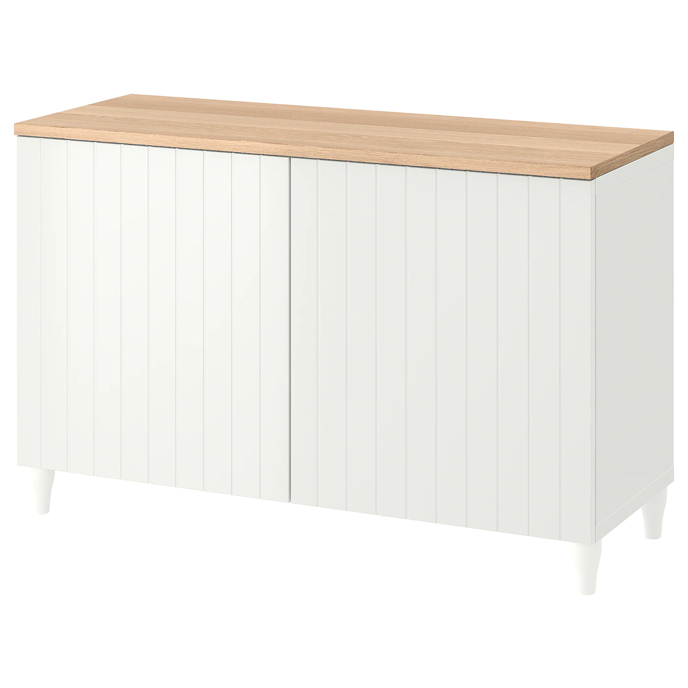 IKEA BESTÅ Storage Combination With Doors White/Sutterviken/Kabbarp White 47 1/4x16 1/2x29 7/8 "