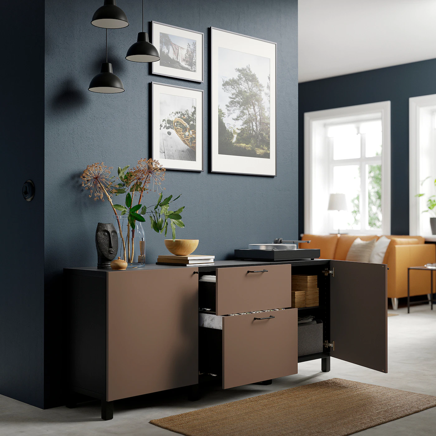 Ikea Storage solution systems Sales -Ikea Storage solution systems Sales besta storage combination with drawers black brown lappviken stubbarp light gray brown 0993972 pe821171 s5