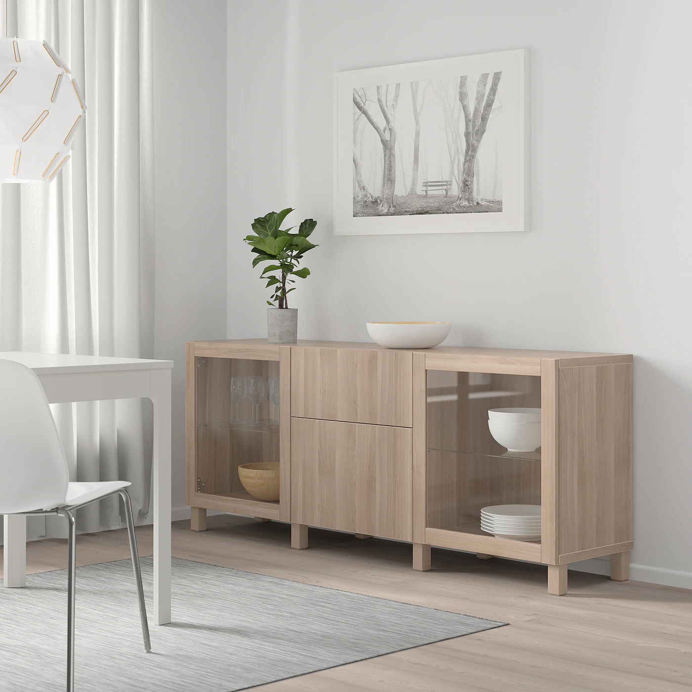 IKEA BESTÅ Storage Combination With Drawers Walnut Effect Light Gray Lappviken/Sindvik/Stubbarp Gray Stained Walnut Eff Clear Glass 70 7/8x16 1/2x29 1/8 " Blackbrown/hanviken/stubbarp Blackbrown 9 IKEA BESTÅ Storage Combination With Drawers Walnut Effect Light Gray Lappviken/Sindvik/Stubbarp Gray Stained Walnut Eff Clear Glass 70 7/8x16 1/2x29 1/8 " Blackbrown/hanviken/stubbarp Blackbrown - Image 7