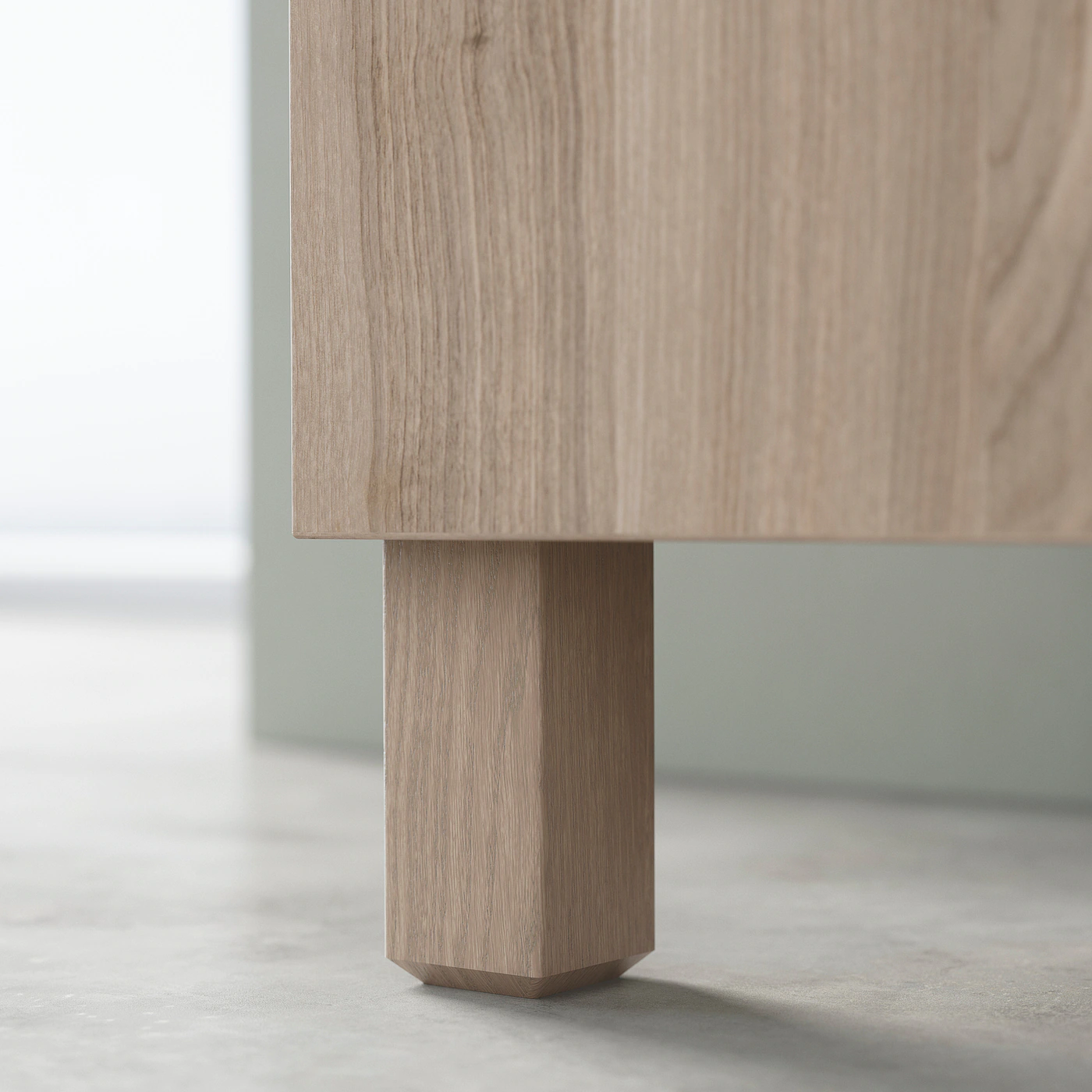 IKEA BESTÅ Storage Combination With Drawers Walnut Effect Light Gray/Selsviken/Stubbarp Highgloss/white 70 7/8x16 1/2x29 1/8 " Blackbrown/hanviken Blackbrown 6 IKEA BESTÅ Storage Combination With Drawers Walnut Effect Light Gray/Selsviken/Stubbarp Highgloss/white 70 7/8x16 1/2x29 1/8 " Blackbrown/hanviken Blackbrown - Image 4