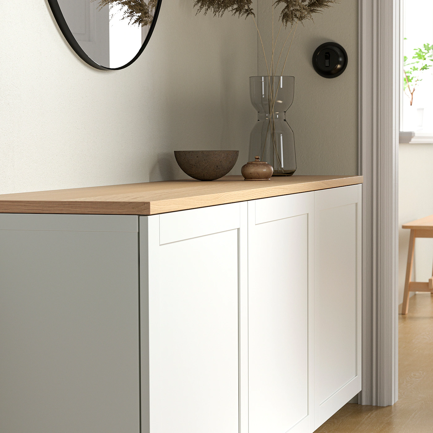 IKEA BESTÅ Top Panel Oak Veneer 70 7/8x16 1/2 " 5 IKEA BESTÅ Top Panel Oak Veneer 70 7/8x16 1/2 " - Image 3