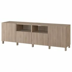 IKEA BESTÅ TV Bench With Doors And Drawers White/Kallviken/Stubbarp Dark Gray 94 1/2x16 1/2x29 1/8 " Walnut Effect Light Gray/lappviken/stubbarp Walnut Effect Light Gray 31 IKEA BESTÅ TV Bench With Doors And Drawers White/Kallviken/Stubbarp Dark Gray 94 1/2x16 1/2x29 1/8 " Walnut Effect Light Gray/lappviken/stubbarp Walnut Effect Light Gray -Ikea Storage solution systems Sales besta tv bench with doors and drawers walnut effect light gray lappviken stubbarp walnut effect light gray 0719168 pe731897 s5 6