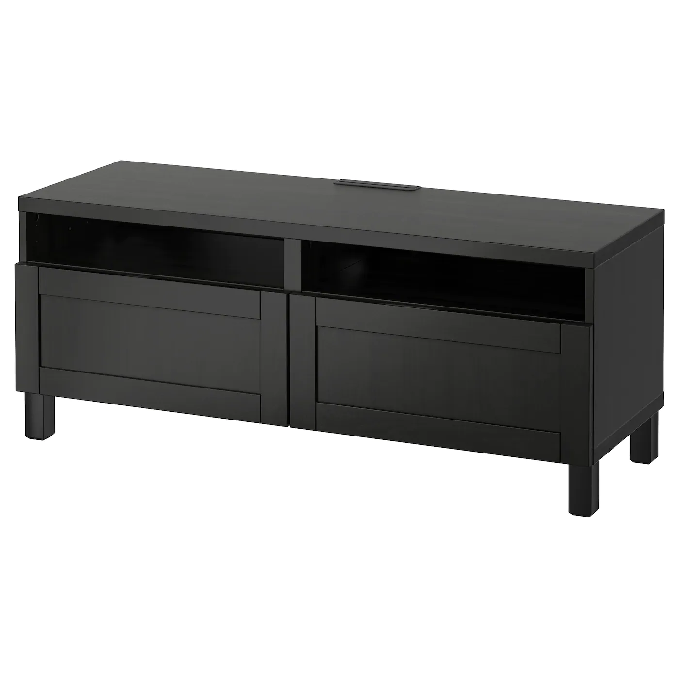 IKEA BESTÅ TV Bench With Drawers Blackbrown/Selsviken/Nannarp Highgloss/black 47 1/4x16 1/2x18 7/8 " Blackbrown/lappviken Blackbrown 16 IKEA BESTÅ TV Bench With Drawers Blackbrown/Selsviken/Nannarp Highgloss/black 47 1/4x16 1/2x18 7/8 " Blackbrown/lappviken Blackbrown - Image 14