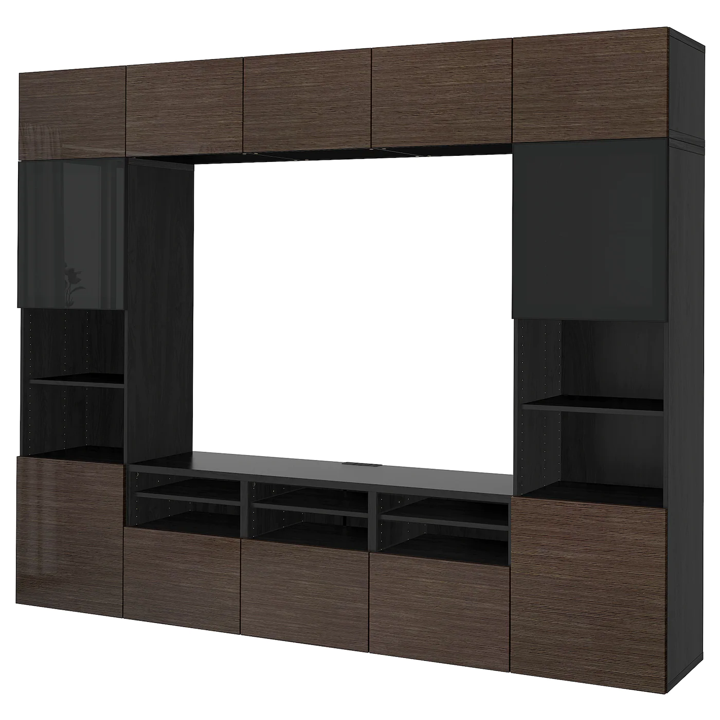 IKEA BESTÅ TV Storage Combination/glass Doors Blackbrown/Selsviken High Gloss/brown Smoked Glass 118 1/8x16 1/2x91 " Blackbrown/selsviken High Gloss/beige Clear Glass 2 IKEA BESTÅ TV Storage Combination/glass Doors Blackbrown/Selsviken High Gloss/brown Smoked Glass 118 1/8x16 1/2x91 " Blackbrown/selsviken High Gloss/beige Clear Glass -Ikea Storage solution systems Sales besta tv storage combination glass doors black brown selsviken high gloss brown smoked glass 0645050 pe703189 s5