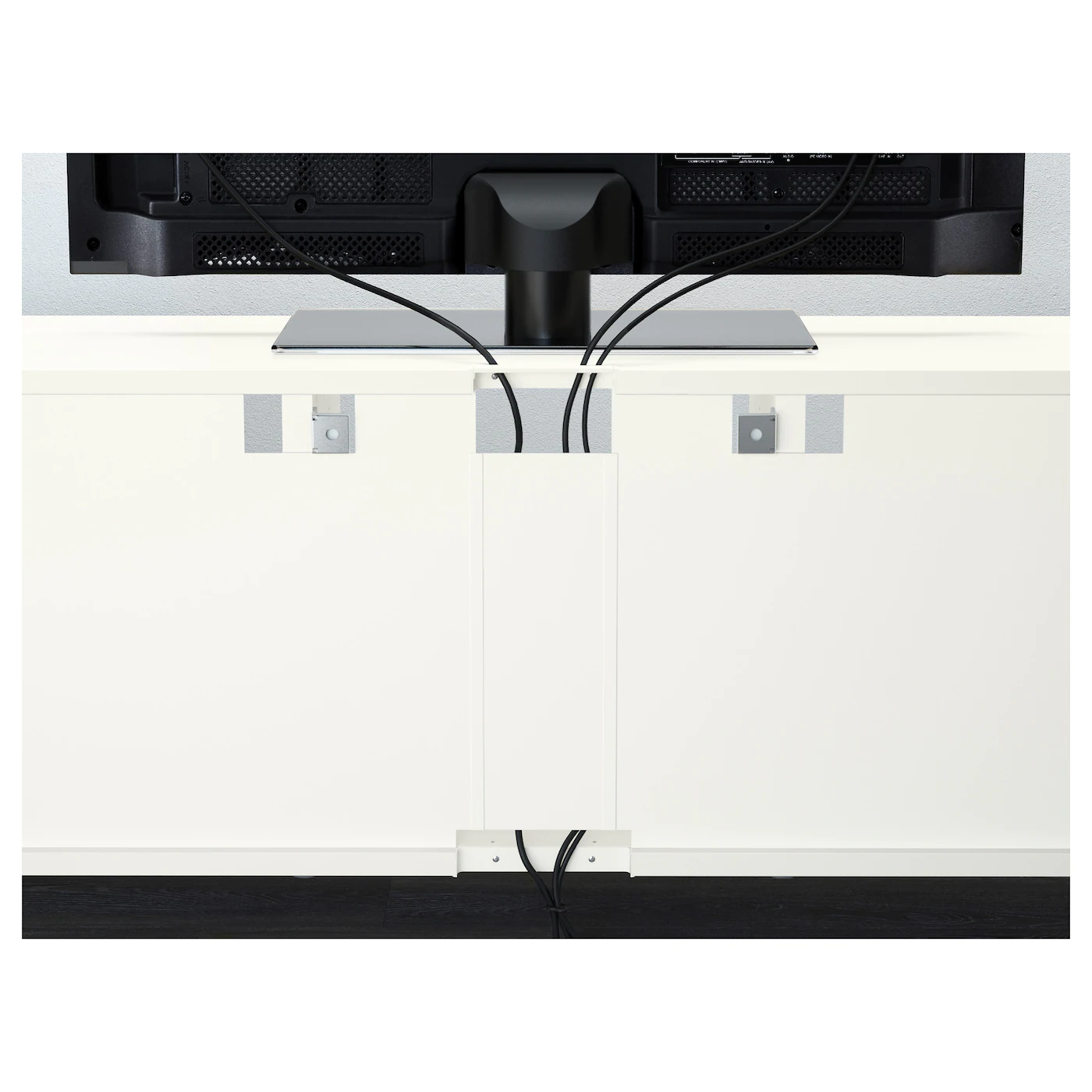 IKEA BESTÅ TV Storage Combination/glass Doors White/Selsviken High Gloss/beige Clear Glass 70 7/8x16 1/2x75 5/8 " Blackbrown/selsviken High Gloss/beige Smoked Glass 12 IKEA BESTÅ TV Storage Combination/glass Doors White/Selsviken High Gloss/beige Clear Glass 70 7/8x16 1/2x75 5/8 " Blackbrown/selsviken High Gloss/beige Smoked Glass - Image 10