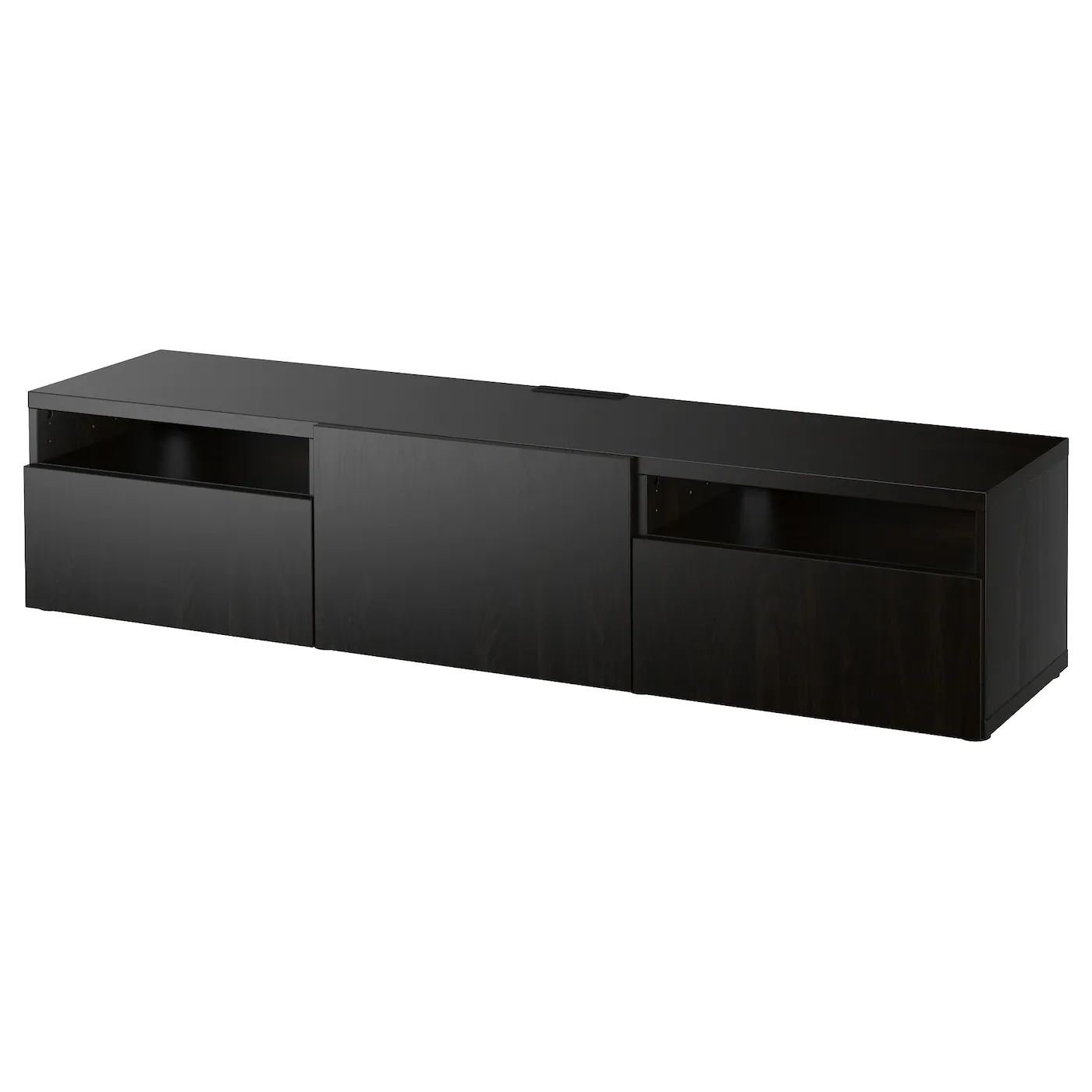 IKEA BESTÅ TV Unit Walnut Effect Light Gray/Selsviken Highgloss/beige 70 7/8x16 1/2x15 3/8 " Blackbrown/hanviken Blackbrown 16 IKEA BESTÅ TV Unit Walnut Effect Light Gray/Selsviken Highgloss/beige 70 7/8x16 1/2x15 3/8 " Blackbrown/hanviken Blackbrown - Image 14
