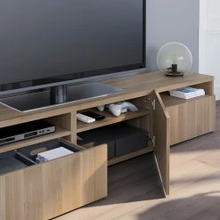 IKEA BESTÅ TV Unit Walnut Effect Light Gray/Lappviken Walnut Effect Light Gray 70 7/8x16 1/2x15 3/8 " Blackbrown Hedeviken/dark Brown Stained Oak Veneer 21 IKEA BESTÅ TV Unit Walnut Effect Light Gray/Lappviken Walnut Effect Light Gray 70 7/8x16 1/2x15 3/8 " Blackbrown Hedeviken/dark Brown Stained Oak Veneer -Ikea Storage solution systems Sales besta tv unit walnut effect light gray lappviken walnut effect light gray 0761021 pe751050 s5 1