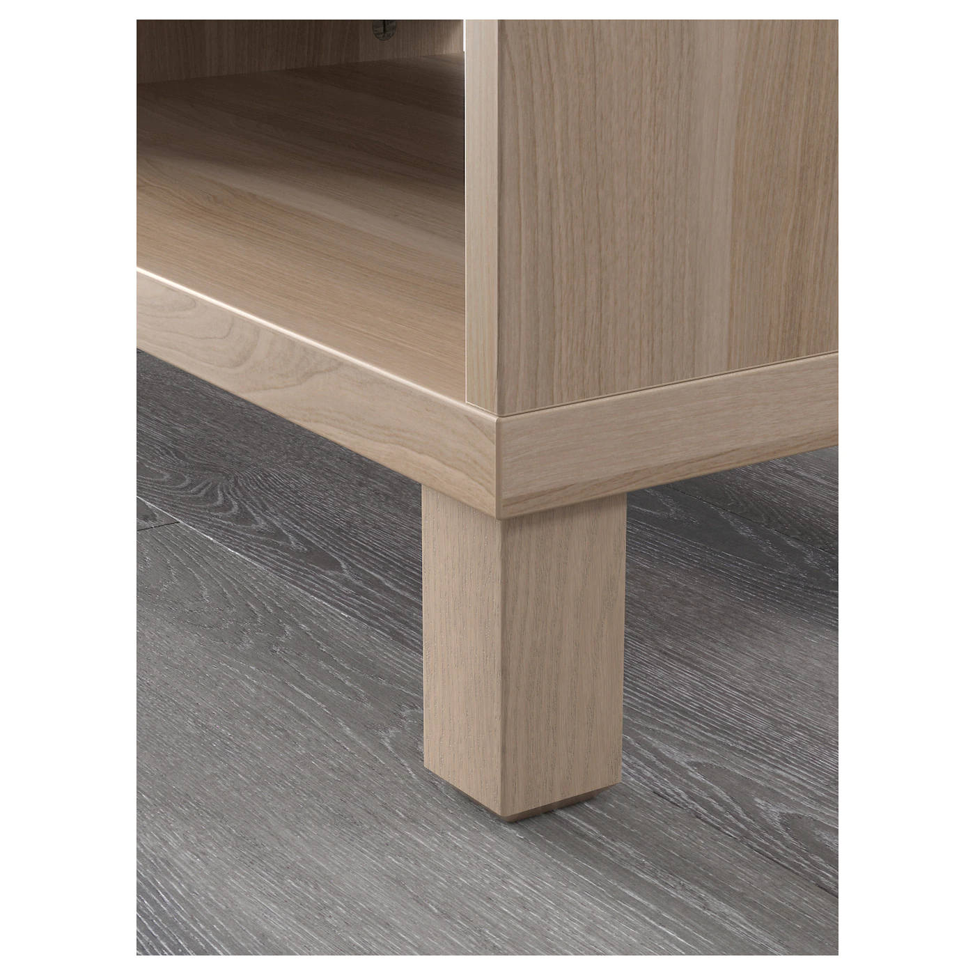 IKEA BESTÅ TV Unit Walnut Effect Light Gray 47 1/4x15 3/4x18 7/8 " 5 IKEA BESTÅ TV Unit Walnut Effect Light Gray 47 1/4x15 3/4x18 7/8 " - Image 3