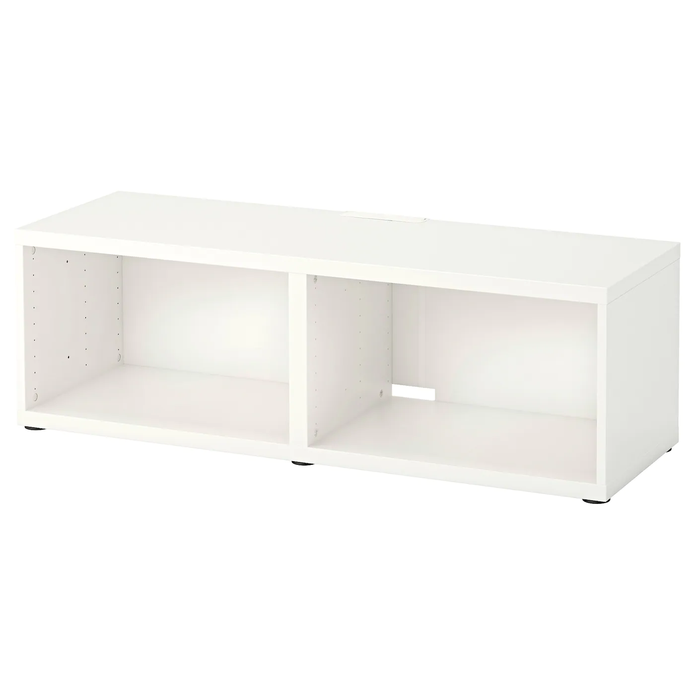IKEA BESTÅ TV Unit Walnut Effect Light Gray 47 1/4x15 3/4x15 " 7 IKEA BESTÅ TV Unit Walnut Effect Light Gray 47 1/4x15 3/4x15 " - Image 5