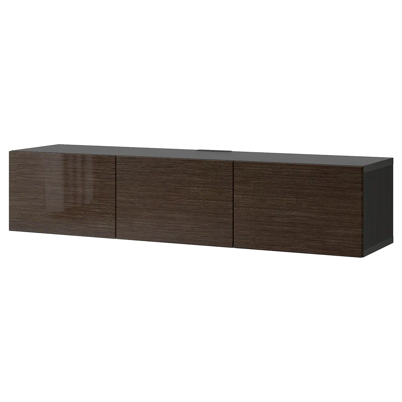 IKEA BESTÅ TV Unit With Doors Blackbrown/Selsviken Highgloss/brown 70 7/8x16 1/2x15 " Blackbrown/hedeviken Oak Veneer 1 IKEA BESTÅ TV Unit With Doors Blackbrown/Selsviken Highgloss/brown 70 7/8x16 1/2x15 " Blackbrown/hedeviken Oak Veneer -Ikea Storage solution systems Sales besta tv unit with doors black brown selsviken high gloss brown 0719185 pe731906 s5
