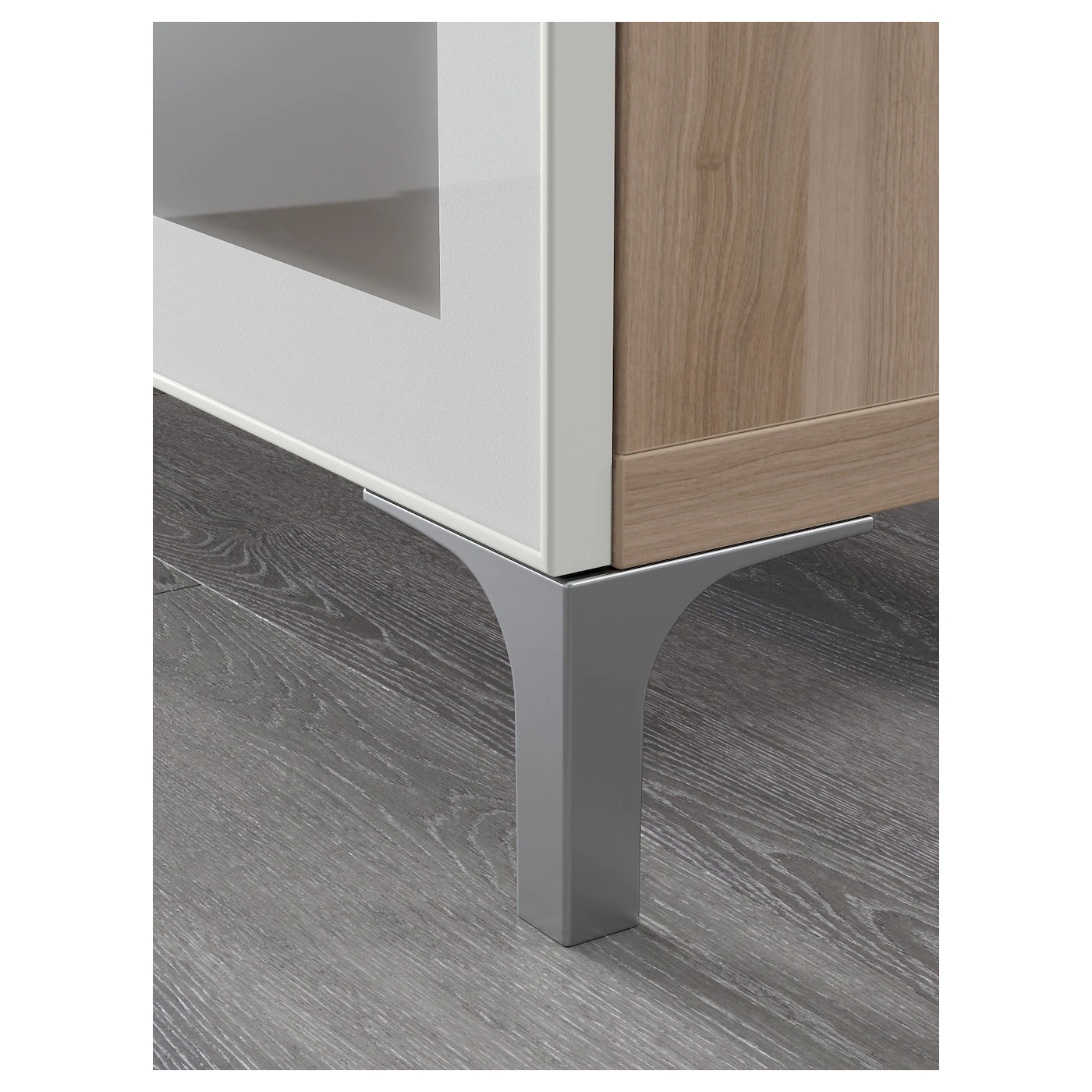 IKEA BESTÅ TV Unit With Drawers Walnut Effect Light Gray/Selsviken/Nannarp High Gloss/beige Frosted Glass 70 7/8x16 1/2x29 1/8 " Blackbrown Glassvik/selsviken/nannarp Black 5 IKEA BESTÅ TV Unit With Drawers Walnut Effect Light Gray/Selsviken/Nannarp High Gloss/beige Frosted Glass 70 7/8x16 1/2x29 1/8 " Blackbrown Glassvik/selsviken/nannarp Black - Image 3