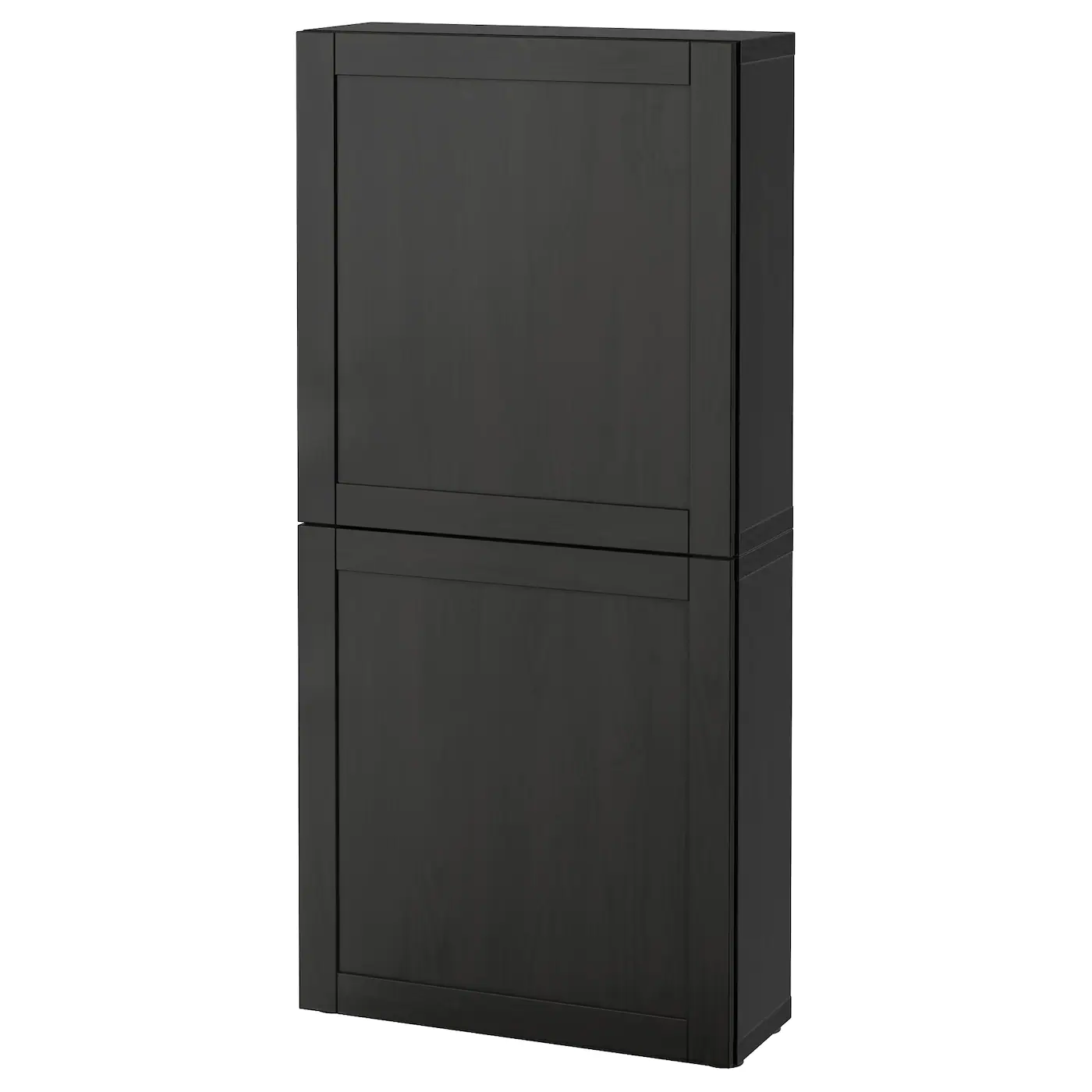 IKEA BESTÅ Wall Cabinet With 2 Doors White/Hanviken White 23 5/8x8 5/8x50 3/8 " Blackbrown Kallviken/dark Gray Concrete Effect 13 IKEA BESTÅ Wall Cabinet With 2 Doors White/Hanviken White 23 5/8x8 5/8x50 3/8 " Blackbrown Kallviken/dark Gray Concrete Effect - Image 11