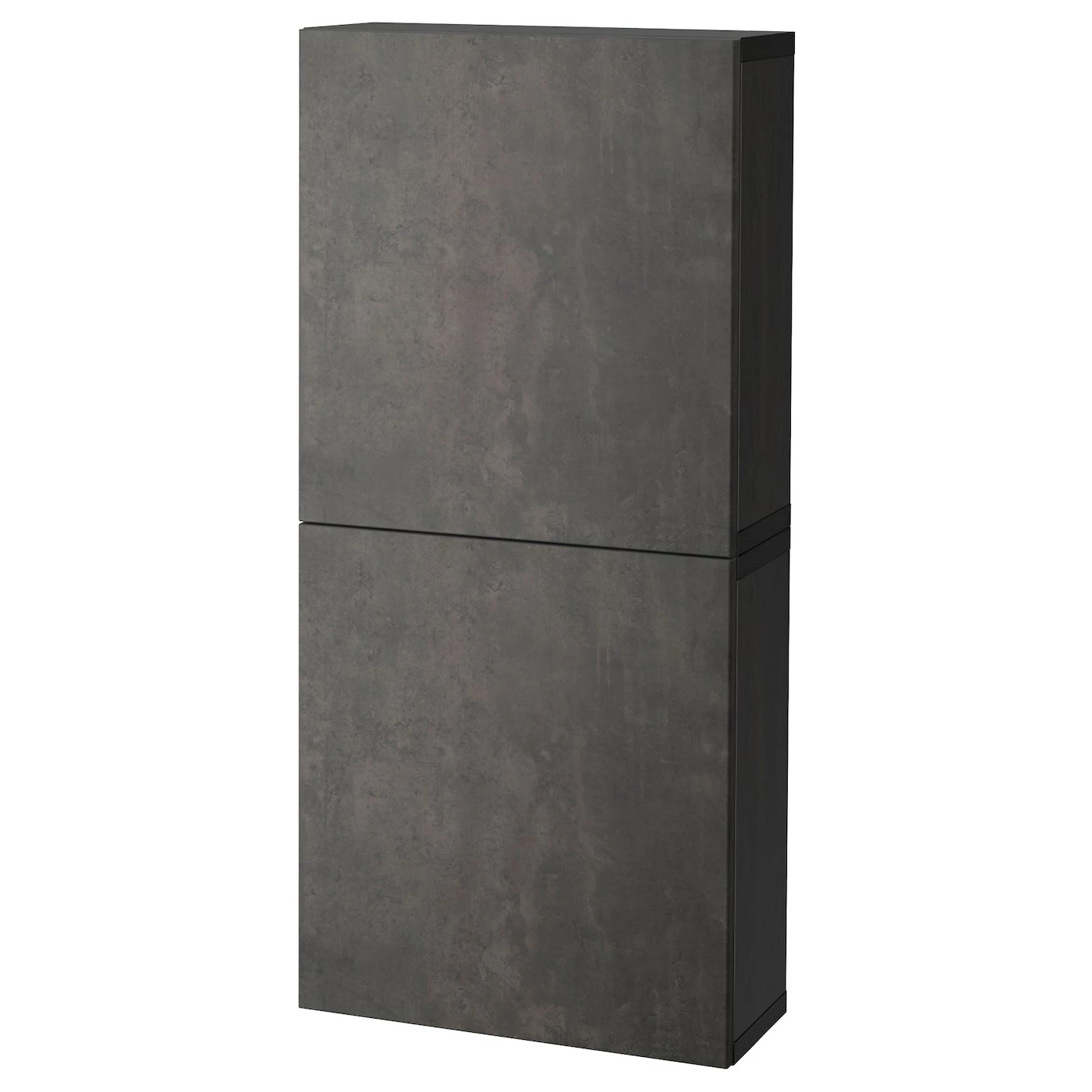 IKEA BESTÅ Wall Cabinet With 2 Doors White/Selsviken Highgloss/white 23 5/8x8 5/8x50 3/8 " Blackbrown Bergsviken/black Marble Effect 12 IKEA BESTÅ Wall Cabinet With 2 Doors White/Selsviken Highgloss/white 23 5/8x8 5/8x50 3/8 " Blackbrown Bergsviken/black Marble Effect - Image 10