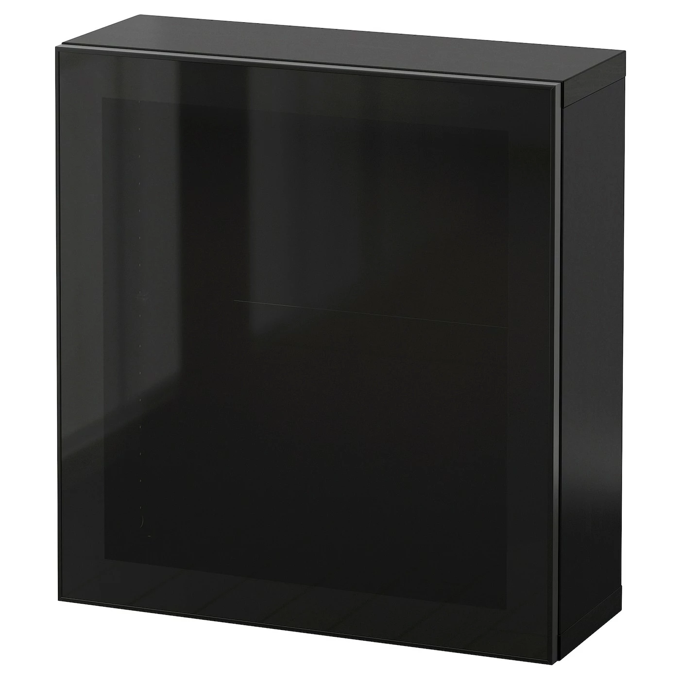 IKEA BESTÅ Wallmounted Cabinet Combination Blackbrown/Sindvik Light Graybrown 23 5/8x8 5/8x25 1/4 " 6 IKEA BESTÅ Wallmounted Cabinet Combination Blackbrown/Sindvik Light Graybrown 23 5/8x8 5/8x25 1/4 " - Image 4
