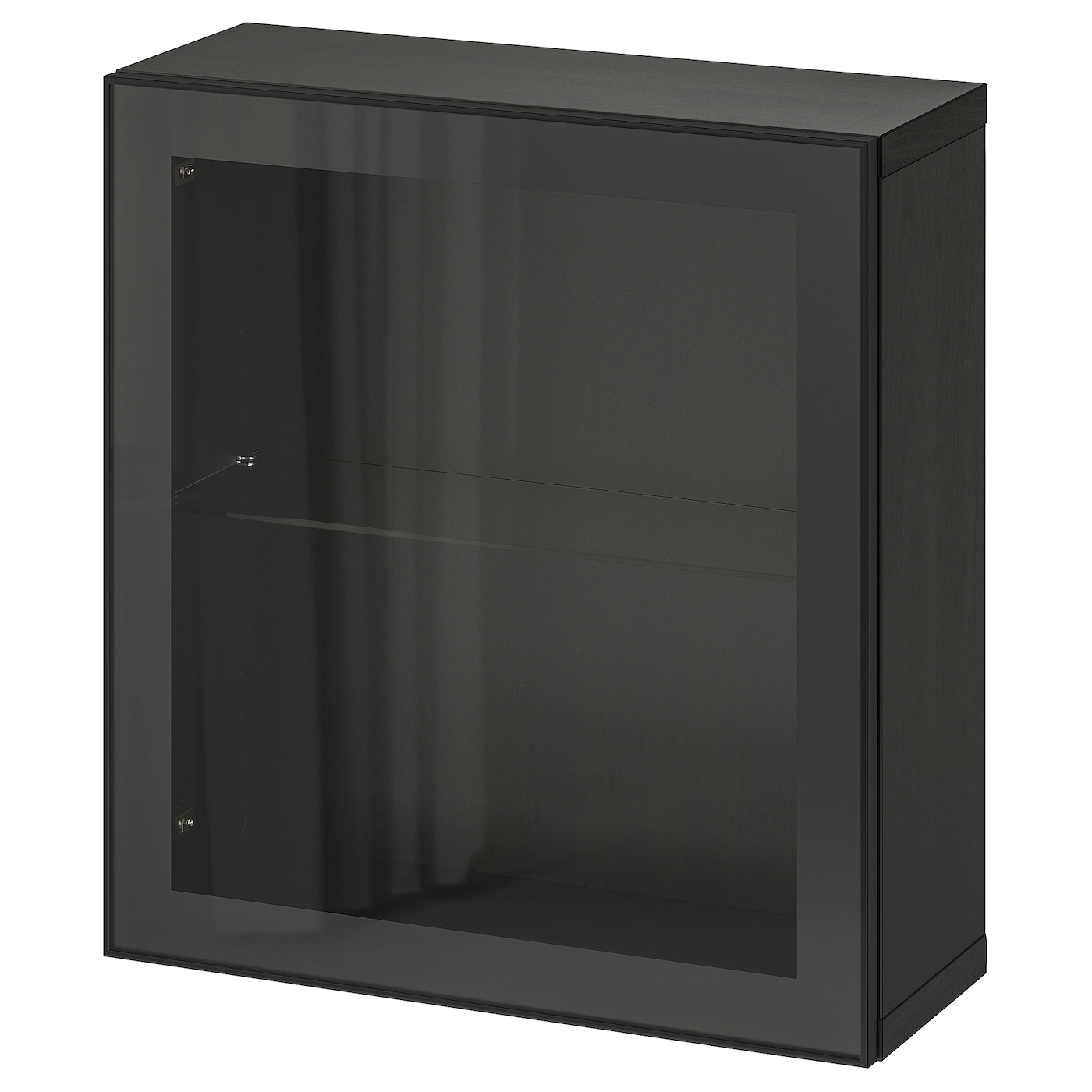 IKEA BESTÅ Wallmounted Cabinet Combination Blackbrown/Sindvik Blackbrown Clear Glass 23 5/8x8 5/8x25 1/4 " 7 IKEA BESTÅ Wallmounted Cabinet Combination Blackbrown/Sindvik Blackbrown Clear Glass 23 5/8x8 5/8x25 1/4 " - Image 5