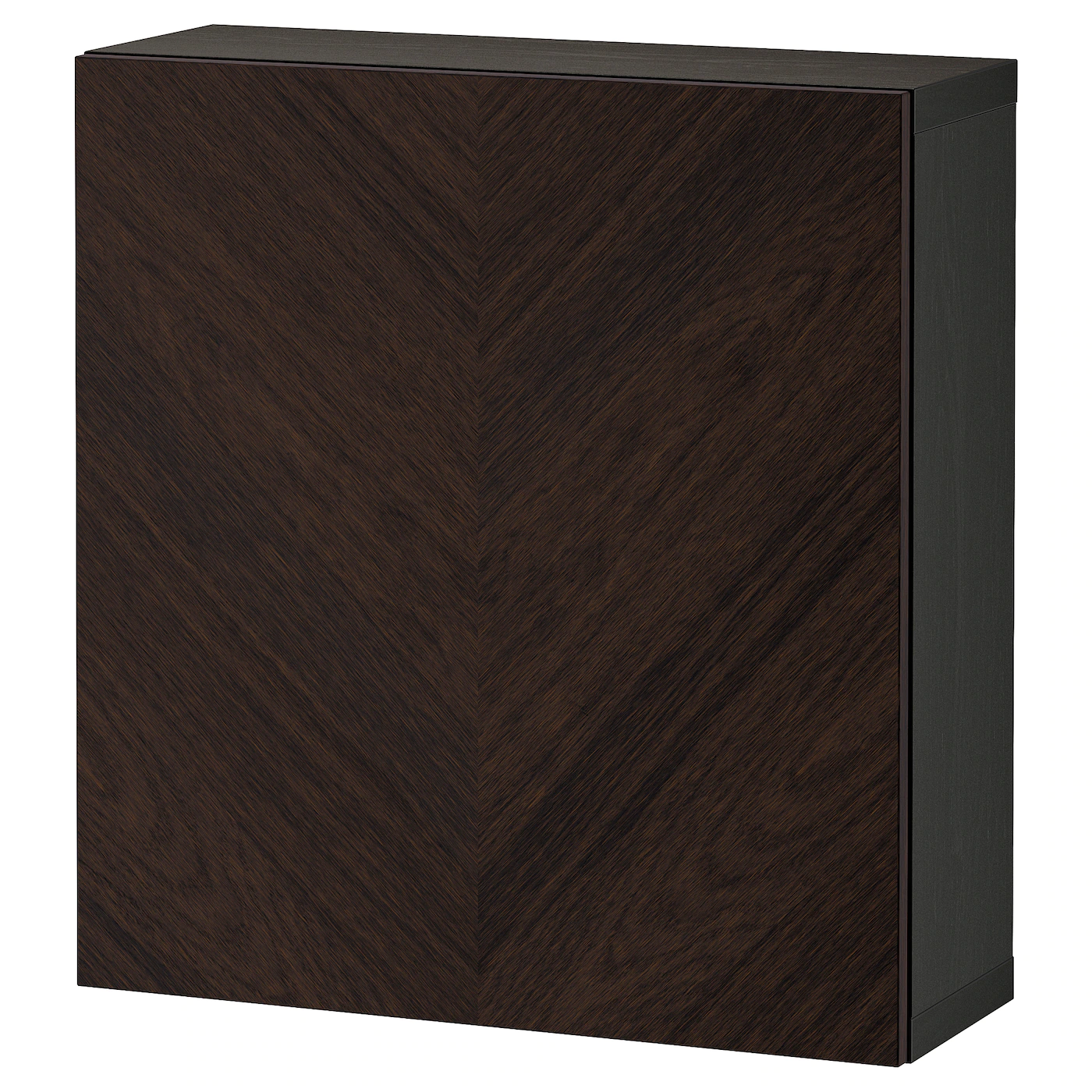 IKEA BESTÅ Wallmounted Cabinet Combination Blackbrown/Lappviken Blackbrown 23 5/8x8 5/8x25 1/4 " 6 IKEA BESTÅ Wallmounted Cabinet Combination Blackbrown/Lappviken Blackbrown 23 5/8x8 5/8x25 1/4 " - Image 4