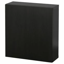 IKEA BESTÅ Wallmounted Cabinet Combination White/Smeviken White 23 5/8x8 5/8x25 1/4 " Blackbrown/kallviken Dark Gray -Ikea Storage solution systems Sales besta wall mounted cabinet combination black brown lappviken black brown 1053820 pe847264 s5 8