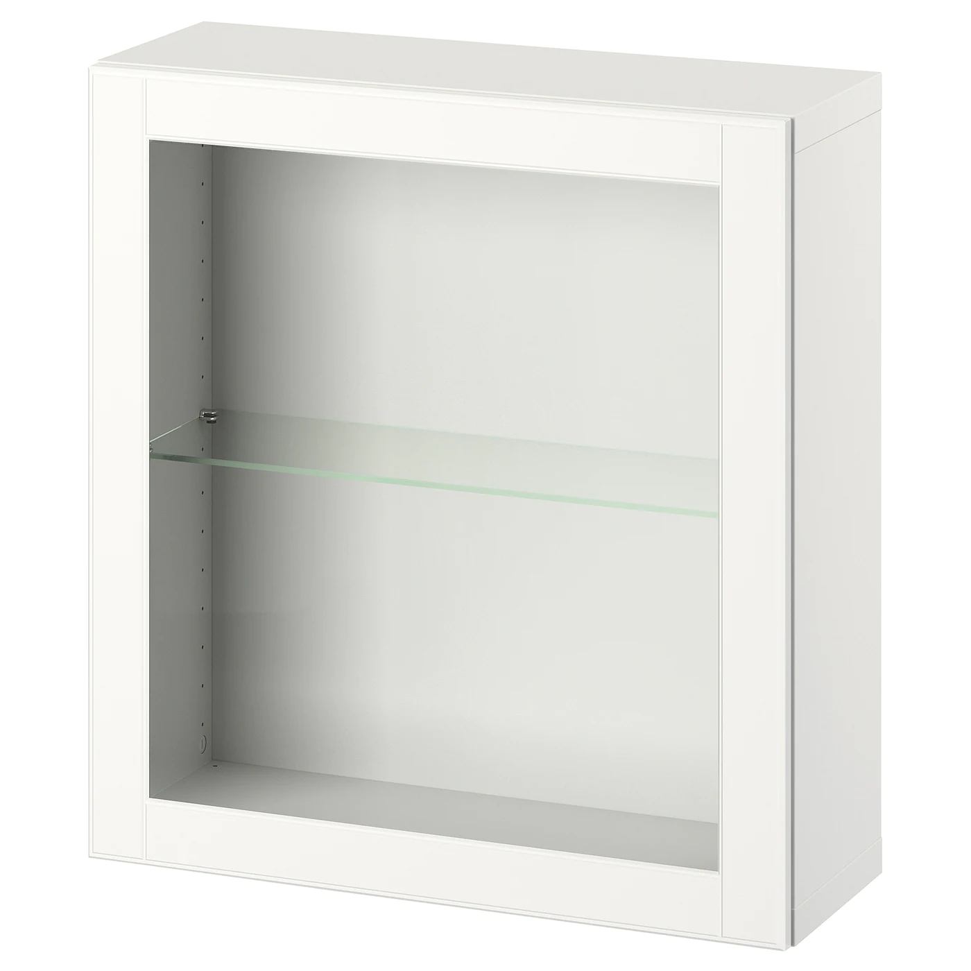 IKEA BESTÅ Wallmounted Cabinet Combination White/Ostvik White 23 5/8x8 5/8x25 1/4 "