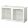 IKEA BESTÅ Wallmounted Cabinet Combination White/Sindvik Clear Glass 47 1/4x16 1/2x25 1/4 " 1 IKEA BESTÅ Wallmounted Cabinet Combination White/Sindvik Clear Glass 47 1/4x16 1/2x25 1/4 " -Ikea Storage solution systems Sales besta wall mounted cabinet combination white sindvik clear glass 1053855 pe847236 s5 1