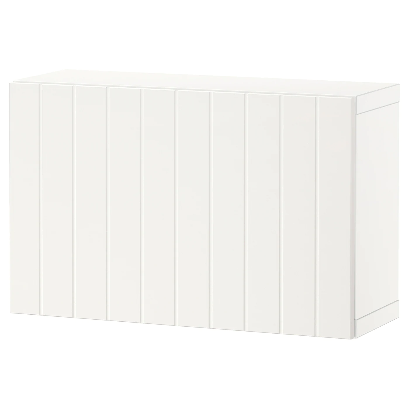 IKEA BESTÅ Wallmounted Cabinet Combination White/Sutterviken White 23 5/8x8 5/8x15 " White/hanviken White