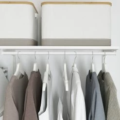 IKEA BOAXEL / LAGKAPTEN Wardrobe Combination With Table Top White 81 5/8x24 3/8x79 " 10 IKEA BOAXEL / LAGKAPTEN Wardrobe Combination With Table Top White 81 5/8x24 3/8x79 " -Ikea Storage solution systems Sales boaxel lagkapten wardrobe combination with table top white 1064157 pe851513 s5