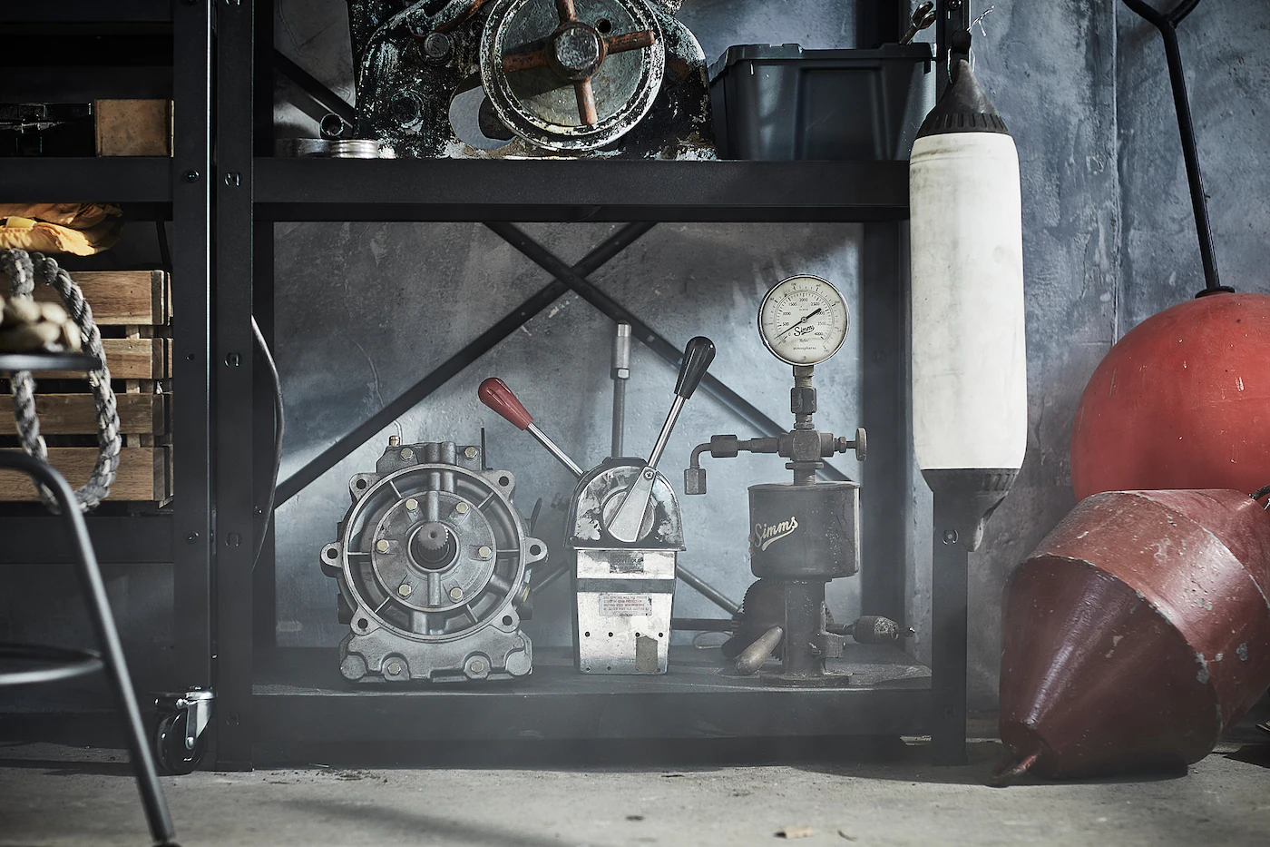 IKEA BROR Shelf Black 33 1/8x21 1/4 " 5 IKEA BROR Shelf Black 33 1/8x21 1/4 " - Image 3