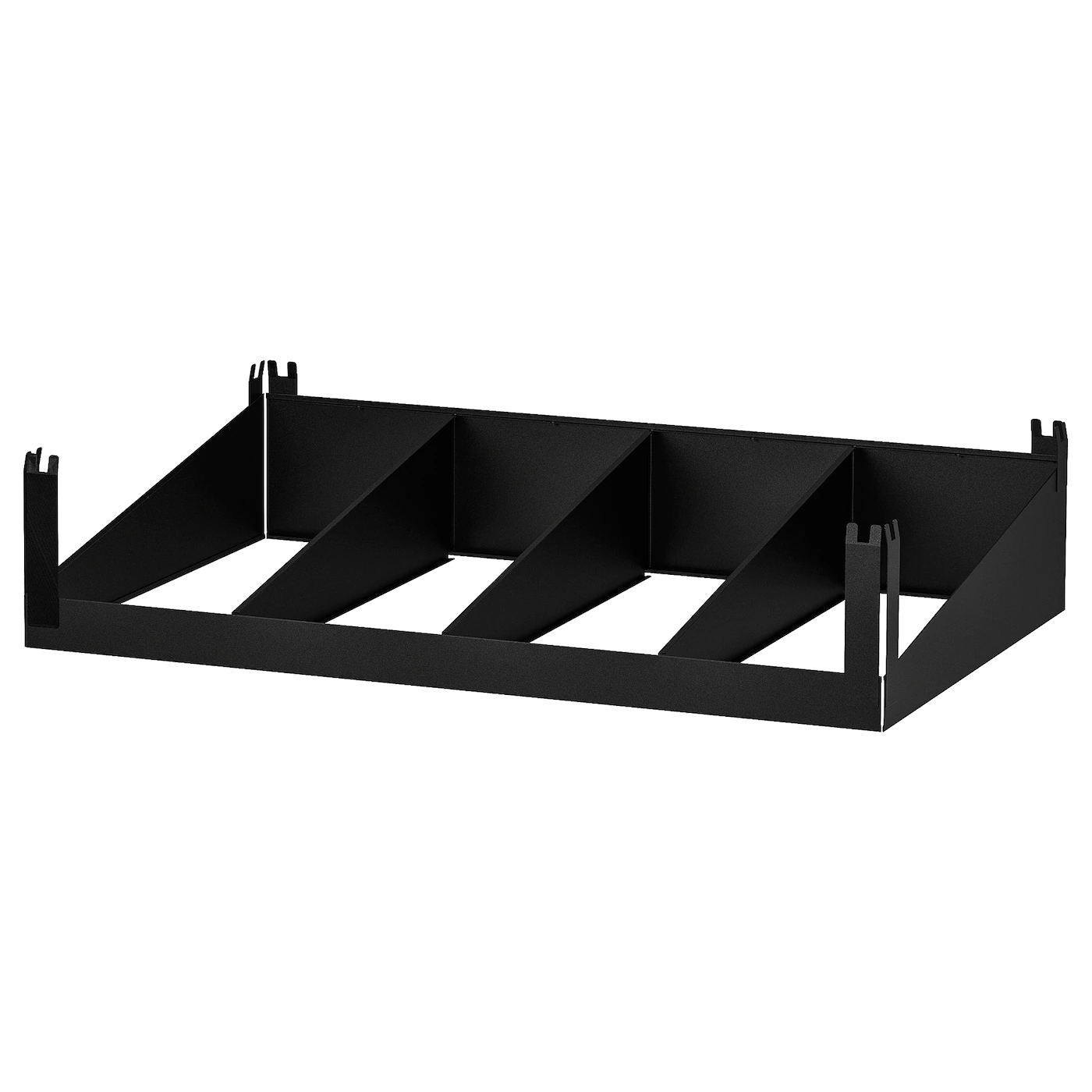 IKEA BROR Shelf Divider Black 33 1/2x21 5/8x7 1/8 " 1 IKEA BROR Shelf Divider Black 33 1/2x21 5/8x7 1/8 " -Ikea Storage solution systems Sales bror shelf divider black 0762714 pe752167 s5