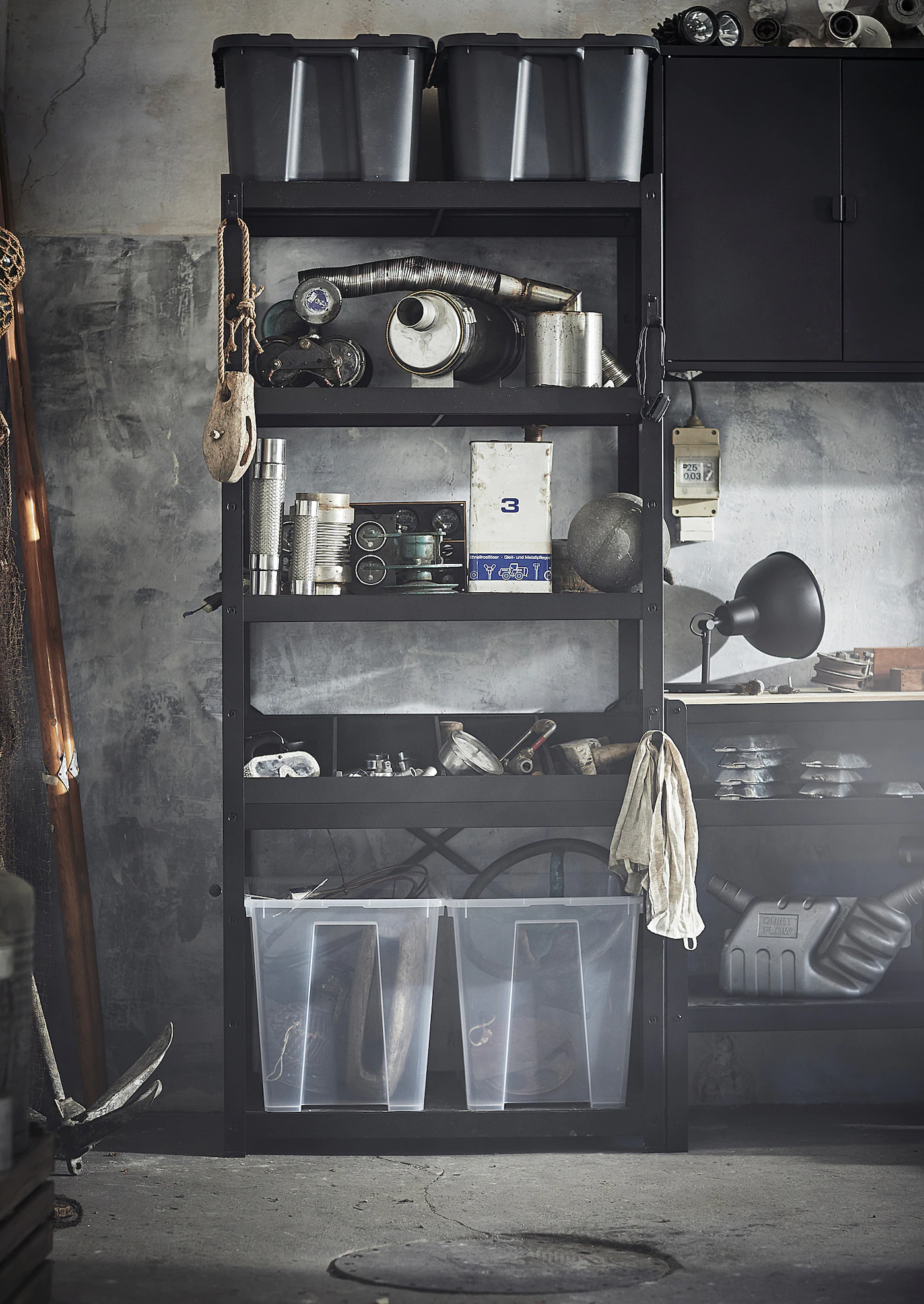 IKEA BROR Shelf Divider Black 33 1/2x21 5/8x7 1/8 " 9 IKEA BROR Shelf Divider Black 33 1/2x21 5/8x7 1/8 " - Image 7