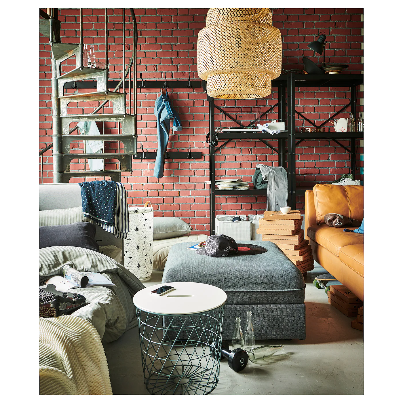 IKEA BROR Shelving Unit Black 100x15 3/4x74 3/4 " 5 IKEA BROR Shelving Unit Black 100x15 3/4x74 3/4 " - Image 3