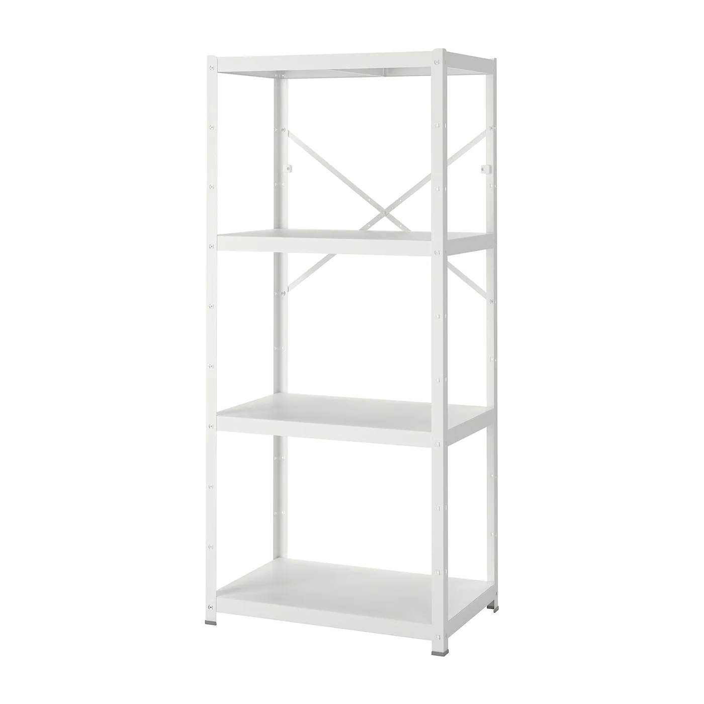 IKEA BROR Shelving Unit White 33 1/2x21 5/8x74 3/4 " -Ikea Storage solution systems Sales bror shelving unit white 0918958 pe786525 s5